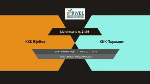 Embedded thumbnail for KKK Bijeljina - KK OSI Paramont 07.05.2022